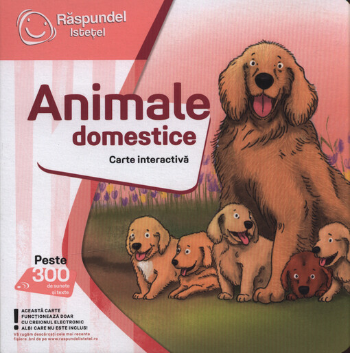 Animale domestice : carte interactivă