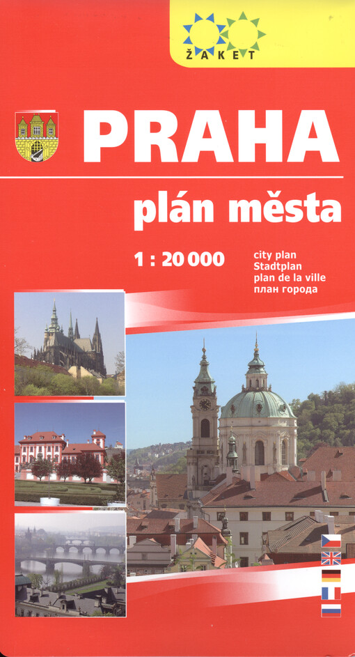 Praha = Prague : city plan = Prag : Stadplan = Prague : plan da la ville = Praga : plan goroda