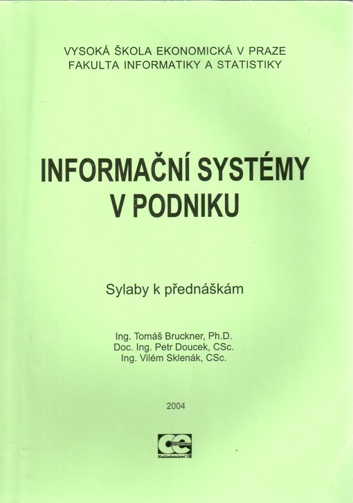 Informační systémy v podniku: sylaby k přednáškám
