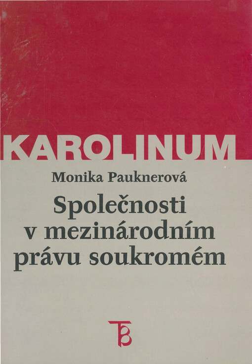 Společnosti v mezinárodním právu soukromém