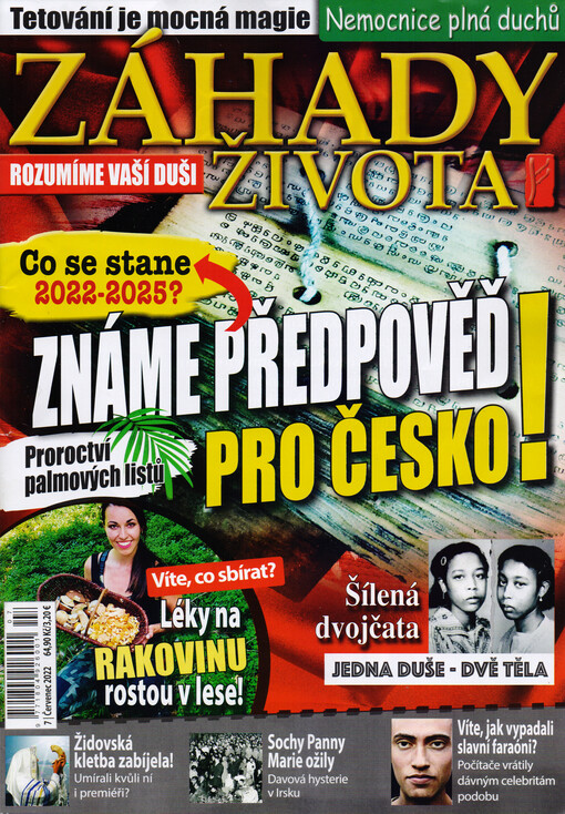 Záhady života : časopis o mystériích, zdraví a duši