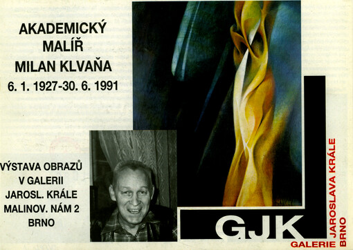 Milan Klvaňa : Obrazy : [Kat. výstavy], Brno 1992