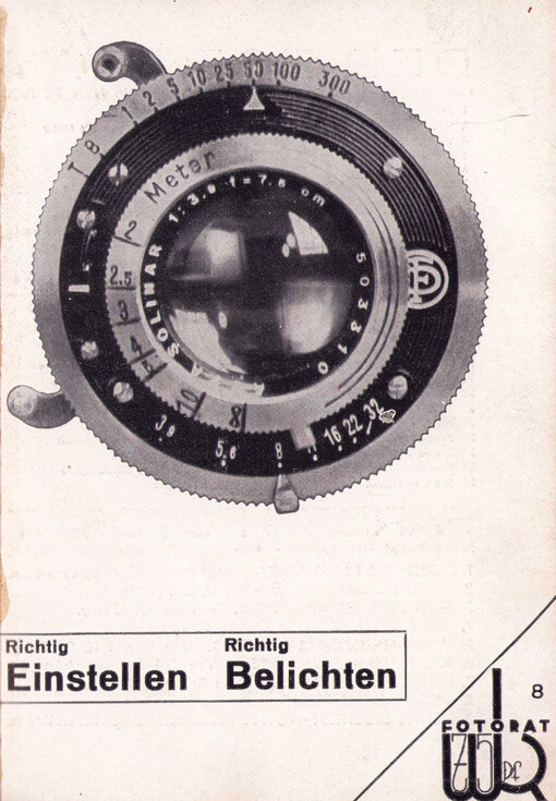 Richtig Einstellen, richtig Belichten