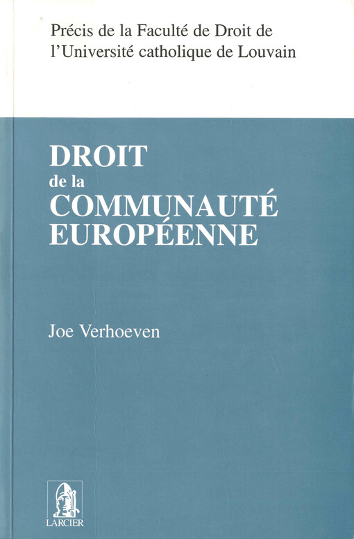 Droit de la communauté européenne