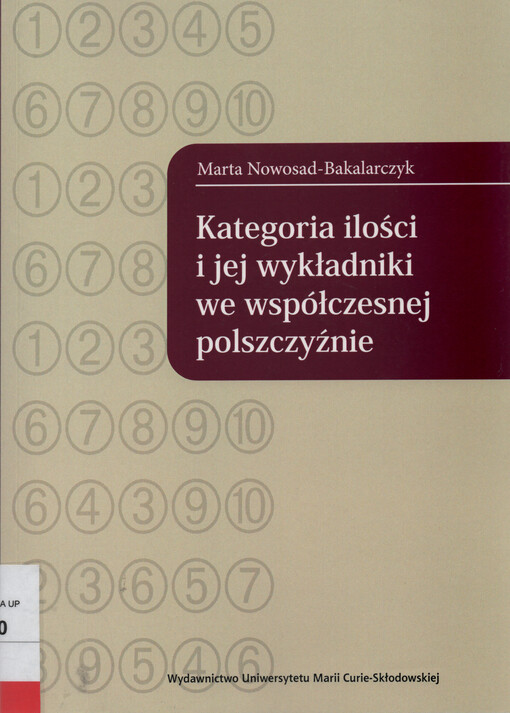 Kategoria ilości i jej wykładniki we współczesnej polszczyźnie