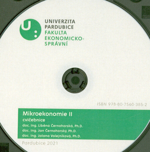 Mikroekonomie II : cvičebnice