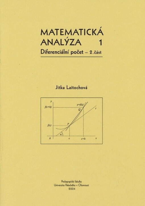 Matematická analýza 1, sv. 2