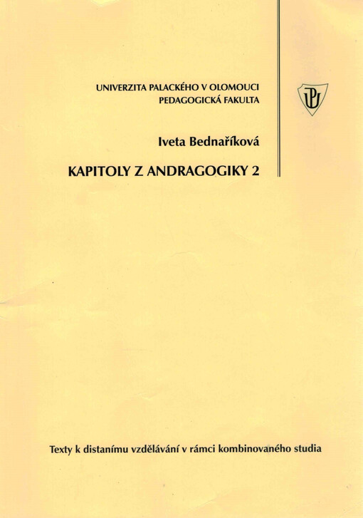 Kapitoly z andragogiky 2