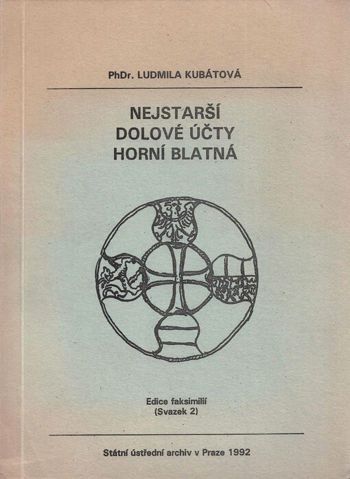 Nejstarší dolové účty Horní Blatná