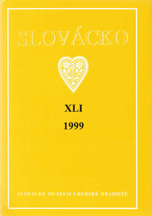 Slovácko : práce, materiály, zprávy