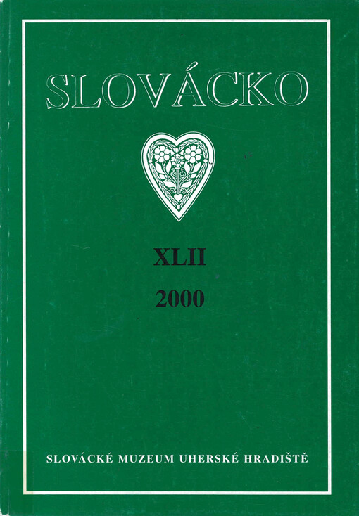 Slovácko : práce, materiály, zprávy