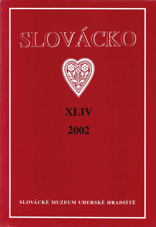 Slovácko : práce, materiály, zprávy