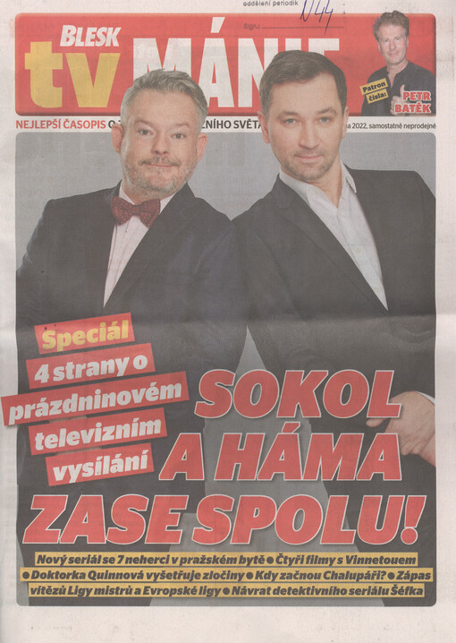 Blesk TV mánie : nový časopis o zákulisí televizního světa