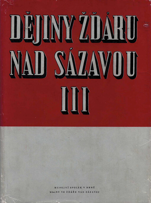 Dějiny Žďáru nad Sázavou.