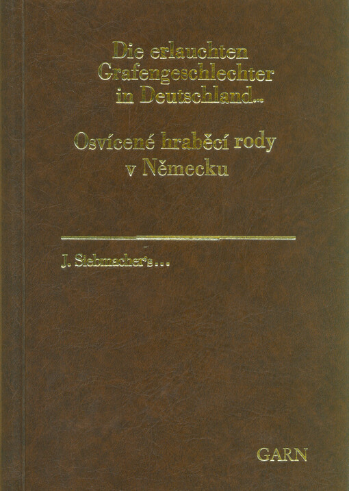 Die erlauchten Grafengeschlechter in Deutschaland
