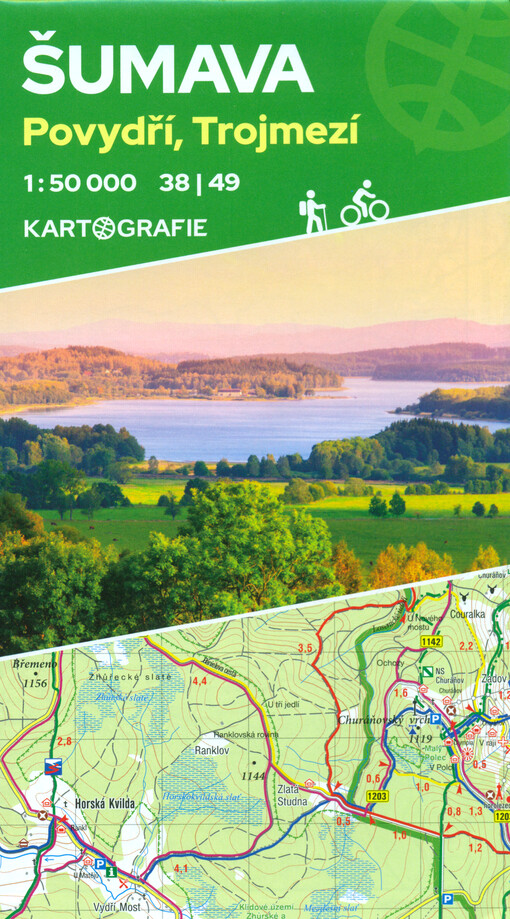 Šumava : Povydří, Trojmezí : turistická mapa 1:50 000