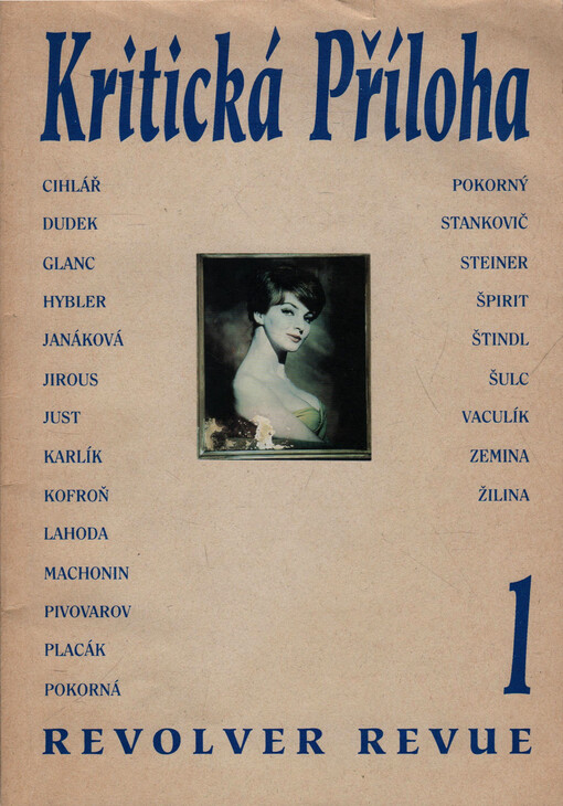 Kritická Příloha Revolver Revue