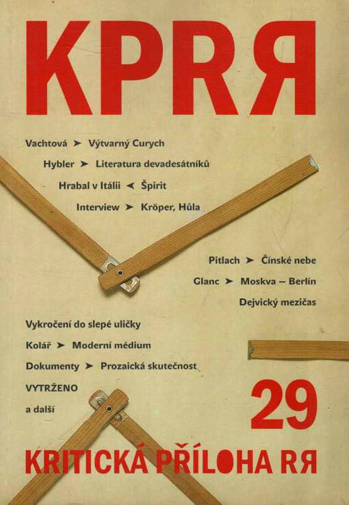 Kritická Příloha Revolver Revue