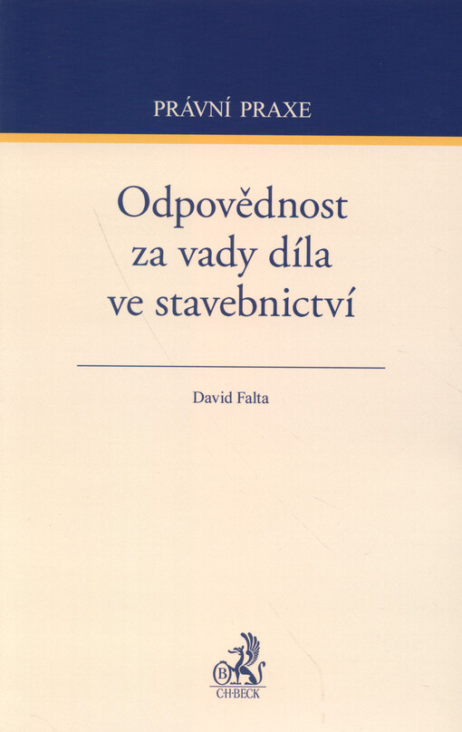 Odpovědnost za vady díla ve stavebnictví