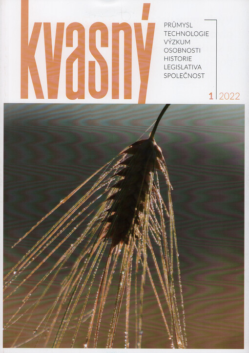 Kvasný : průmysl, technologie, výzkum, osobnosti, historie, legislativa, společnost