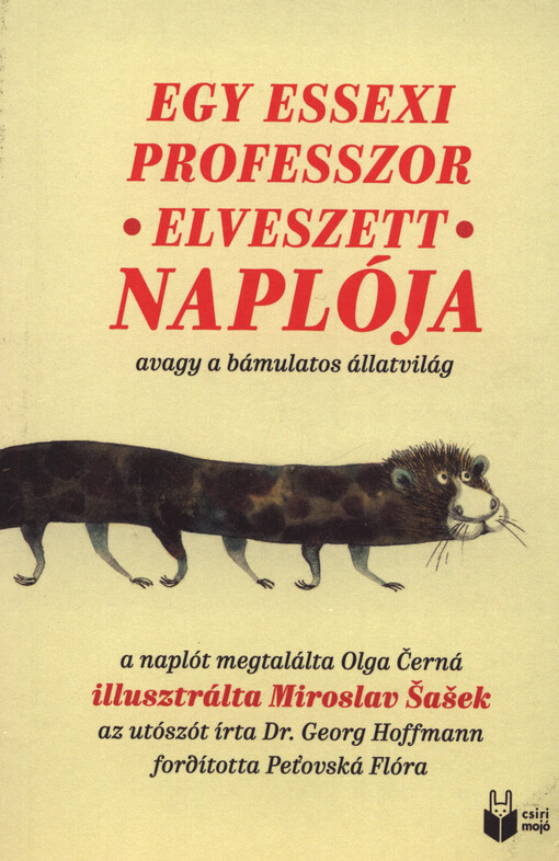 Egy essexi professzor elveszett naplója, avagy, A bámulatos állatvilág