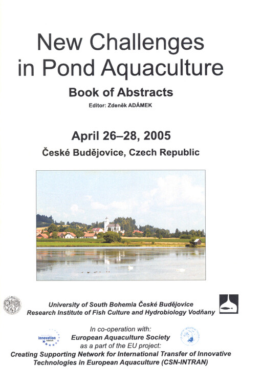 New Challenges in Pond Aquaculture : book of abstracts