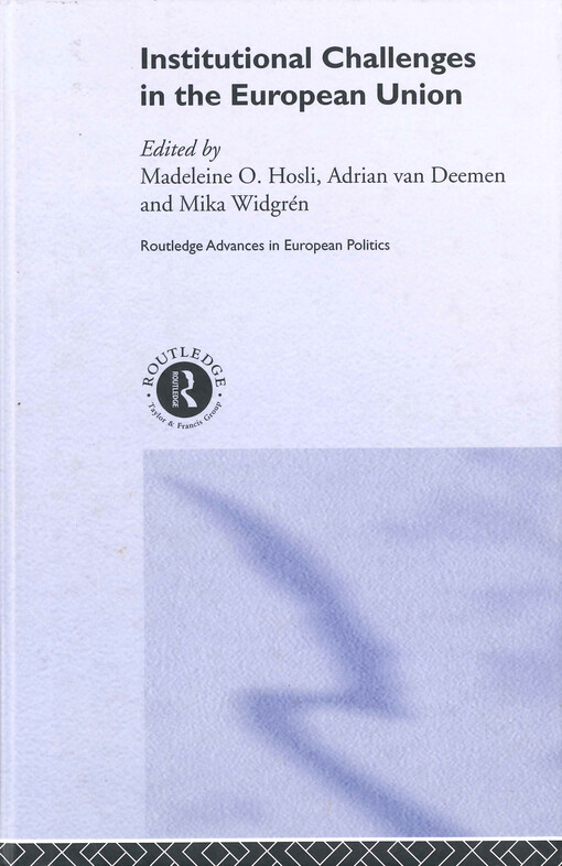 Institutional challenges in the European Union