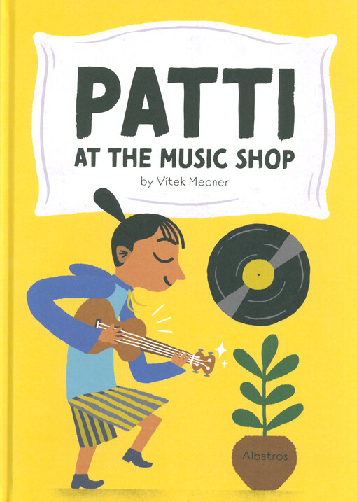 Patti at the music shop