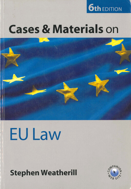 Cases and materials on EU law