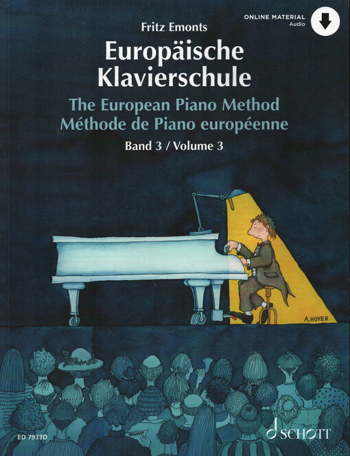 Europäische Klavierschule : mit Online-Material (Audio) = The European piano method : with online material (audio) = Méthode de piano européenne : avec du matériel en ligne (audio). Band 3 = Volume 3