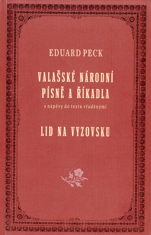 Valašské národní písně a říkadla s nápěvy do textu vřaděnými