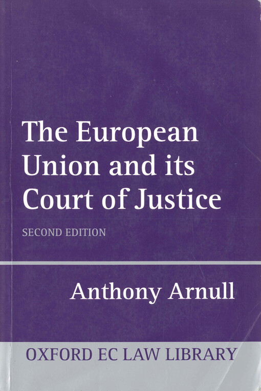 The European Union and its Court of Justice