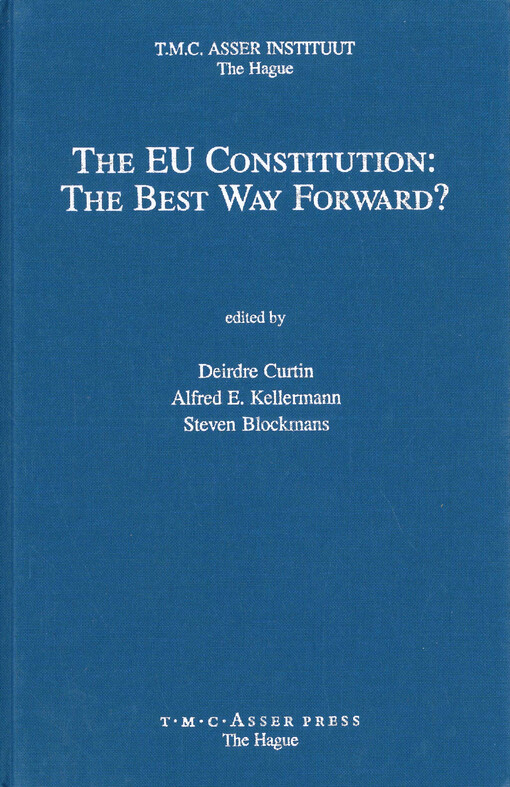 The EU constitution: the best way forward?