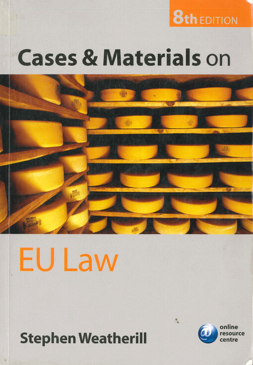 Cases and materials on EU law