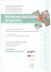 Neuromuskulární kongres 2022  (odkaz v elektronickém katalogu)