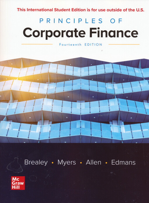 Principles of corporate finance