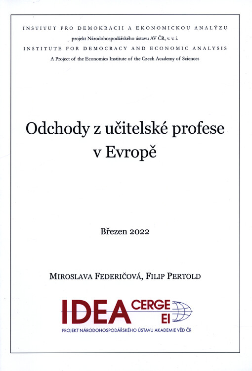 Odchody z učitelské profese v Evropě