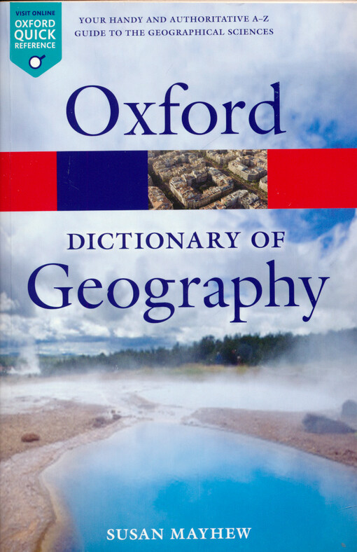 A dictionary of geography