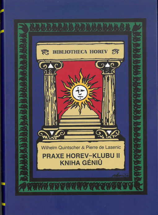 Praxe Horev-klubu II. Kniha Géniů : (Kabbalistik) : texty z období 1930-1939