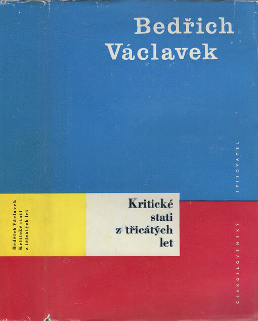 Kritické stati z třicátých let