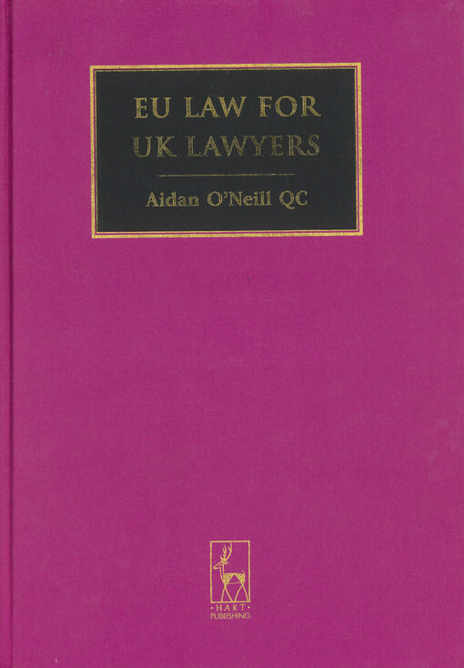 EU law for UK lawyers