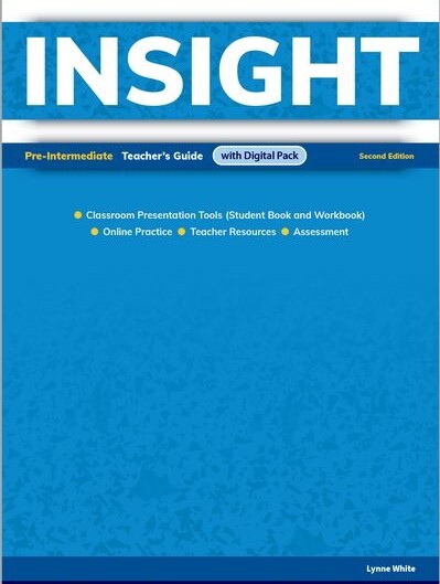 Insight : pre-intermediate. Teacher's guide with digital pack