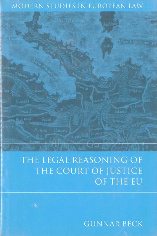 The legal reasoning of the court of justice of the EU
