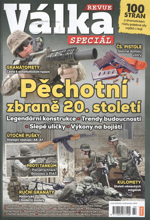  Pěchotní zbraně 20.století