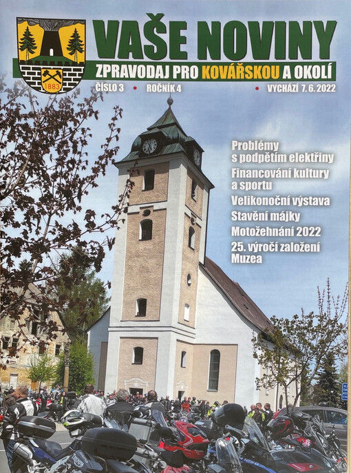 Vaše noviny : zpravodaj pro Kovářskou a okolí