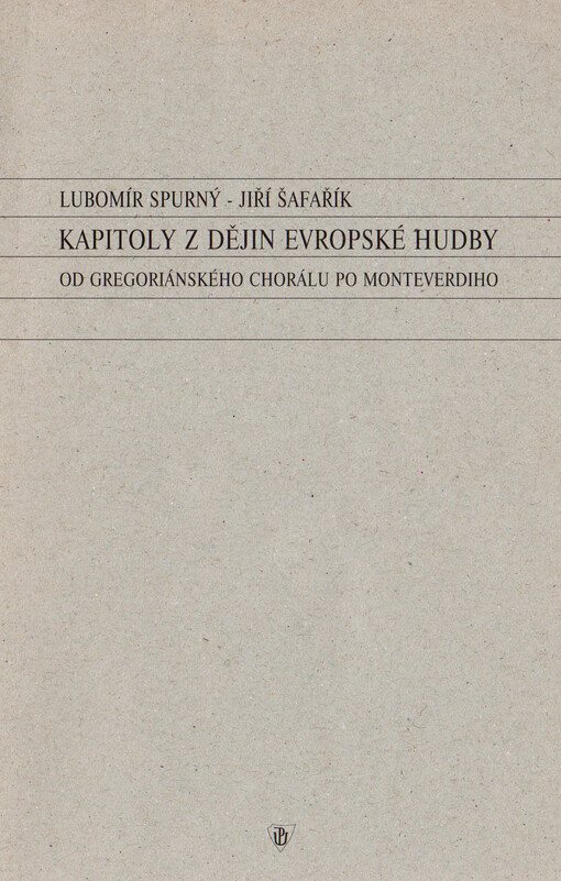 Kapitoly z dějin evropské hudby