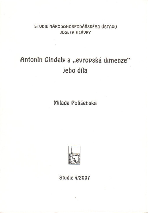 Antonín Gindely a 