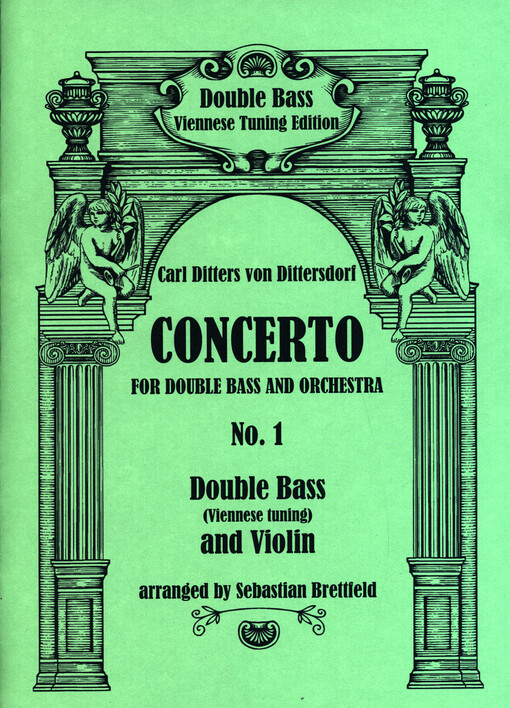 Double Bass Viennese Tuning Edition : Concerto for double bass and orchestra no 1  arr. with