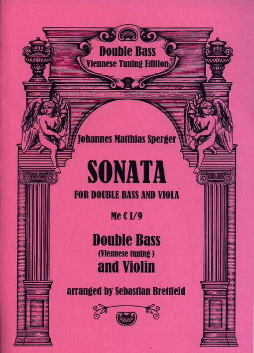 Double Bass Viennese Tuning Edition : Sonata for double bass and viola arr. with violin