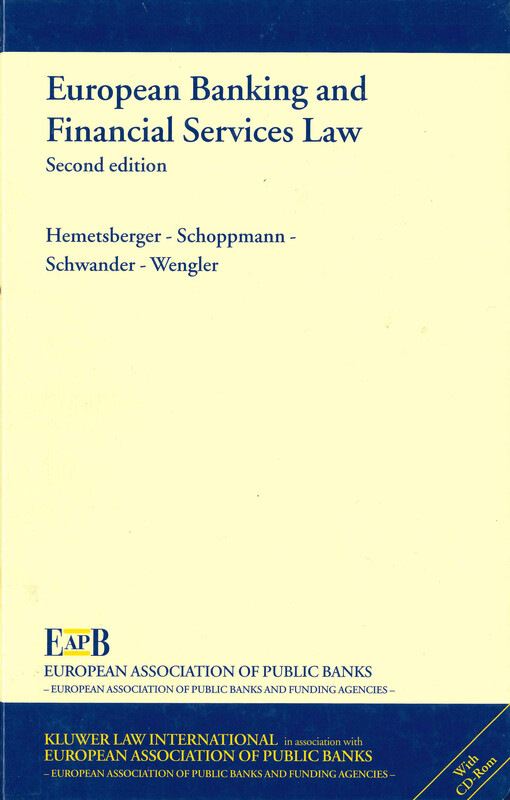 European banking and financial services law